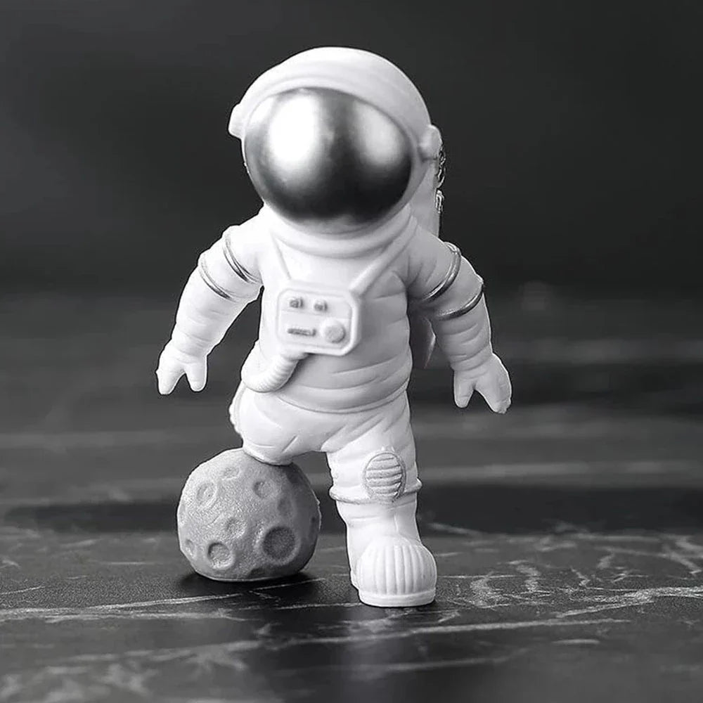 Vivolux | Harz-Astronaut-Figur Statue Raumfahrer Skulptur Pädagogisches Spielzeug Schreibtisch-Dekoration Astronaut-Modell Für Kinder Geschenk