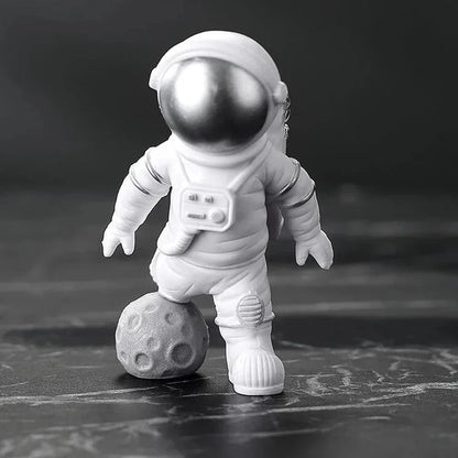 Vivolux | Harz-Astronaut-Figur Statue Raumfahrer Skulptur Pädagogisches Spielzeug Schreibtisch-Dekoration Astronaut-Modell Für Kinder Geschenk