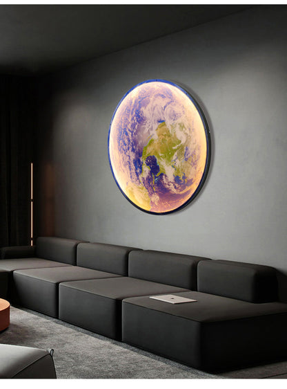 Vivolux | 3D LED Mond oder Erde Decken- oder Wandleuchte