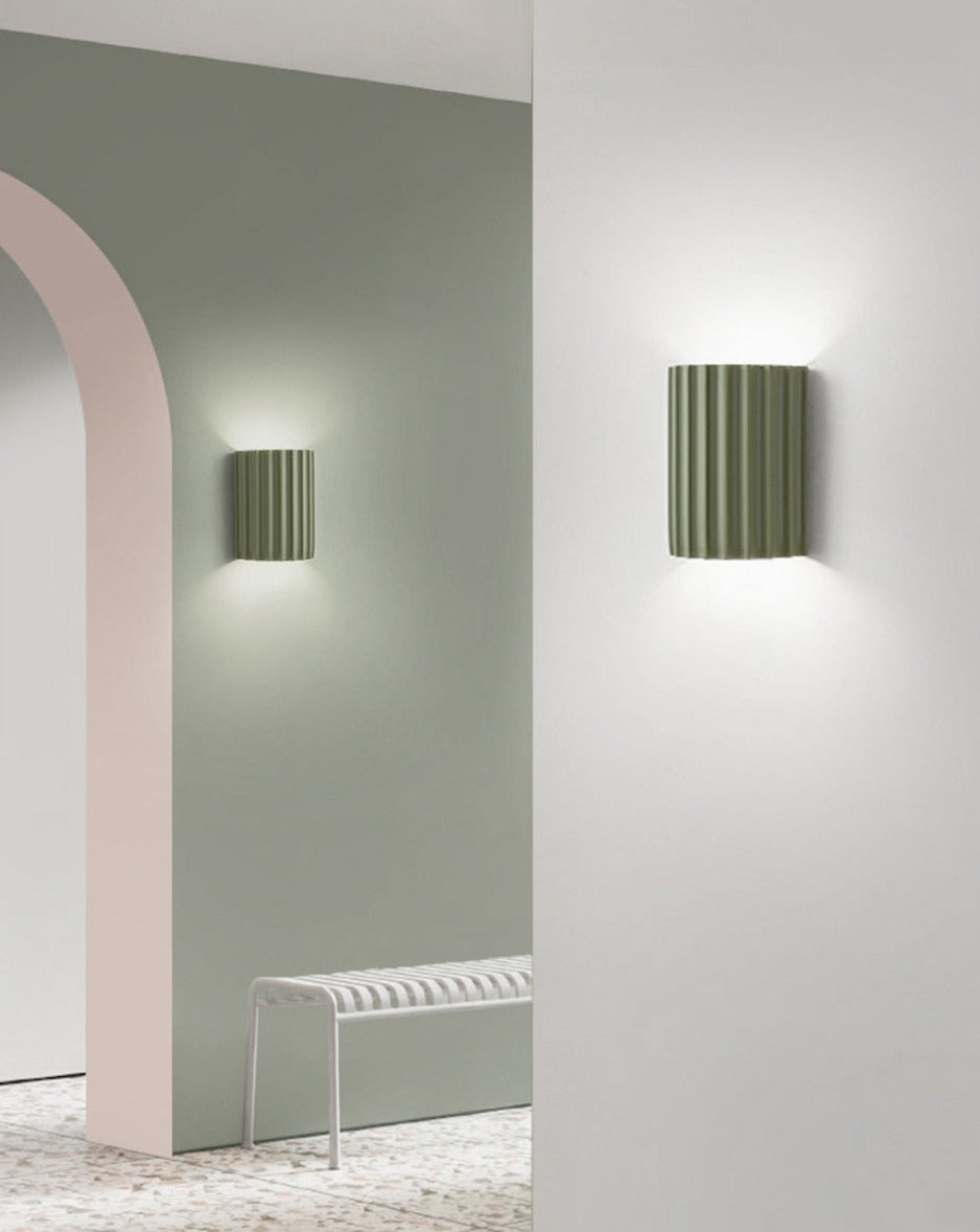 Vivolux | Falten Farbe Harz LED Wand Leuchte Lampe