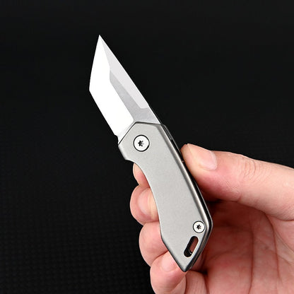 Vivolux | Titan-Titanlegierung Tasche Schlüsselanhänger Knife