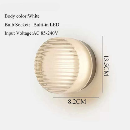 Vivolux | Futuristische und einzigartige solide Plexiglas-Wandleuchte