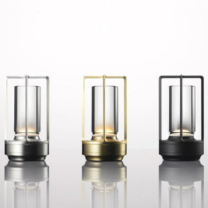 Vivolux | Wiederaufladbare Drahtlose LuxusGlow Tischlampe - Elegante Drahtlose Lampe für Jede Stimmung