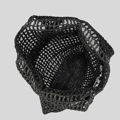 Vivolux | Netzstrohstrick-Strandtasche