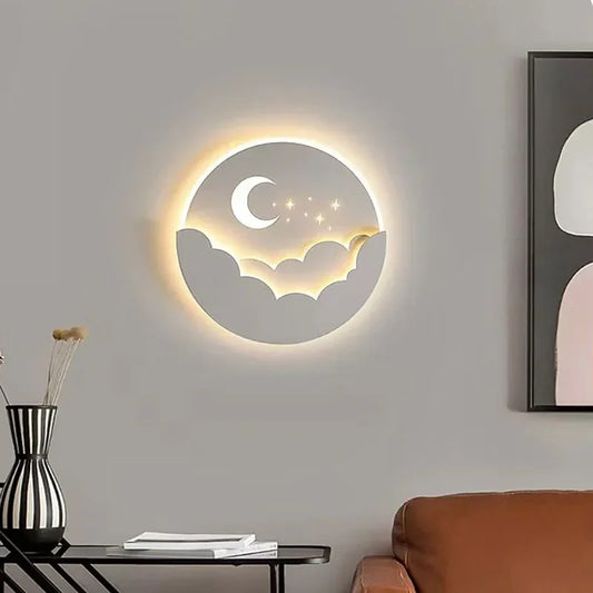 Vivolux | LED-Wandleuchte mit Mond und Sternen