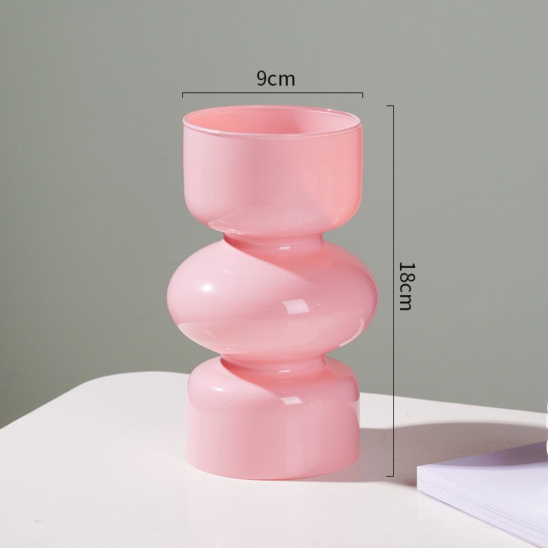 Vivolux | Glas Tier Vase - Mehrfarben