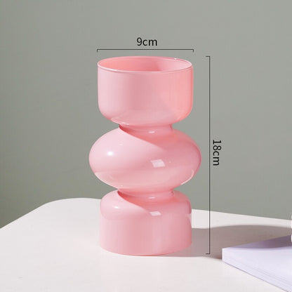Vivolux | Glas Tier Vase - Mehrfarben