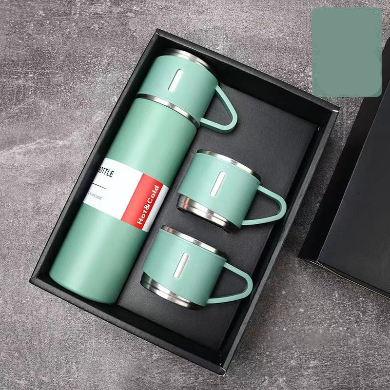 500ML Thermoskanne Doppelschicht Edelstahl