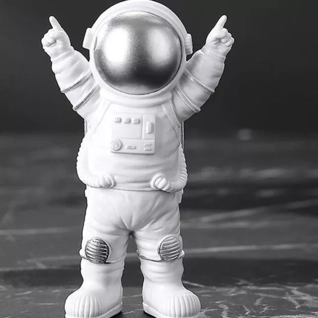 Vivolux | Harz-Astronaut-Figur Statue Raumfahrer Skulptur Pädagogisches Spielzeug Schreibtisch-Dekoration Astronaut-Modell Für Kinder Geschenk