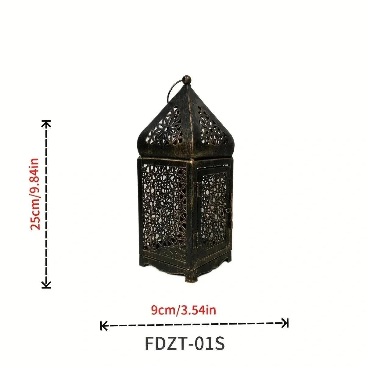 Vivolux | Mystique Orientalische Laterne - Vintage Windlicht Kerzenhalter