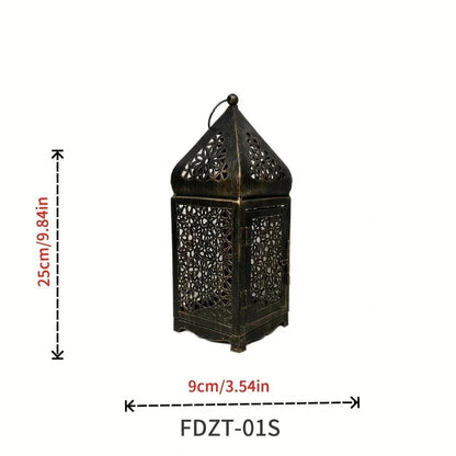 Vivolux | Mystique Orientalische Laterne - Vintage Windlicht Kerzenhalter