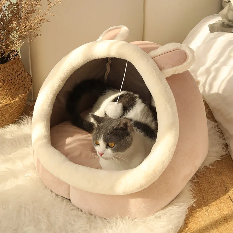 Vivolux | Zelt Höhlenbett für Katzen und kleine Hunde