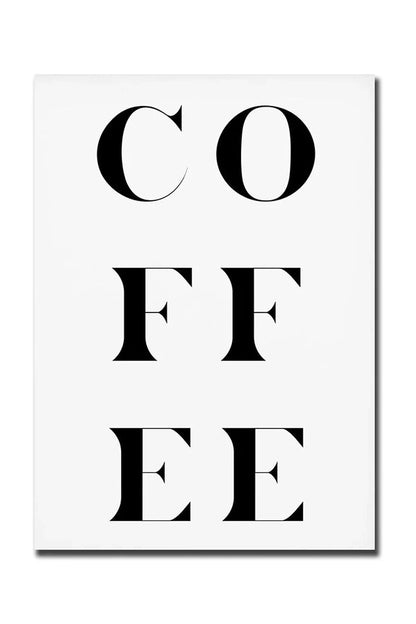 Vivolux | Guten Morgen Kaffee Leinwand Poster