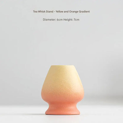 Variant image for Handgefertigte Keramik Teeschale in Grün – Japanische Matcha-Schüssel für authentisches Teeerlebnis-3