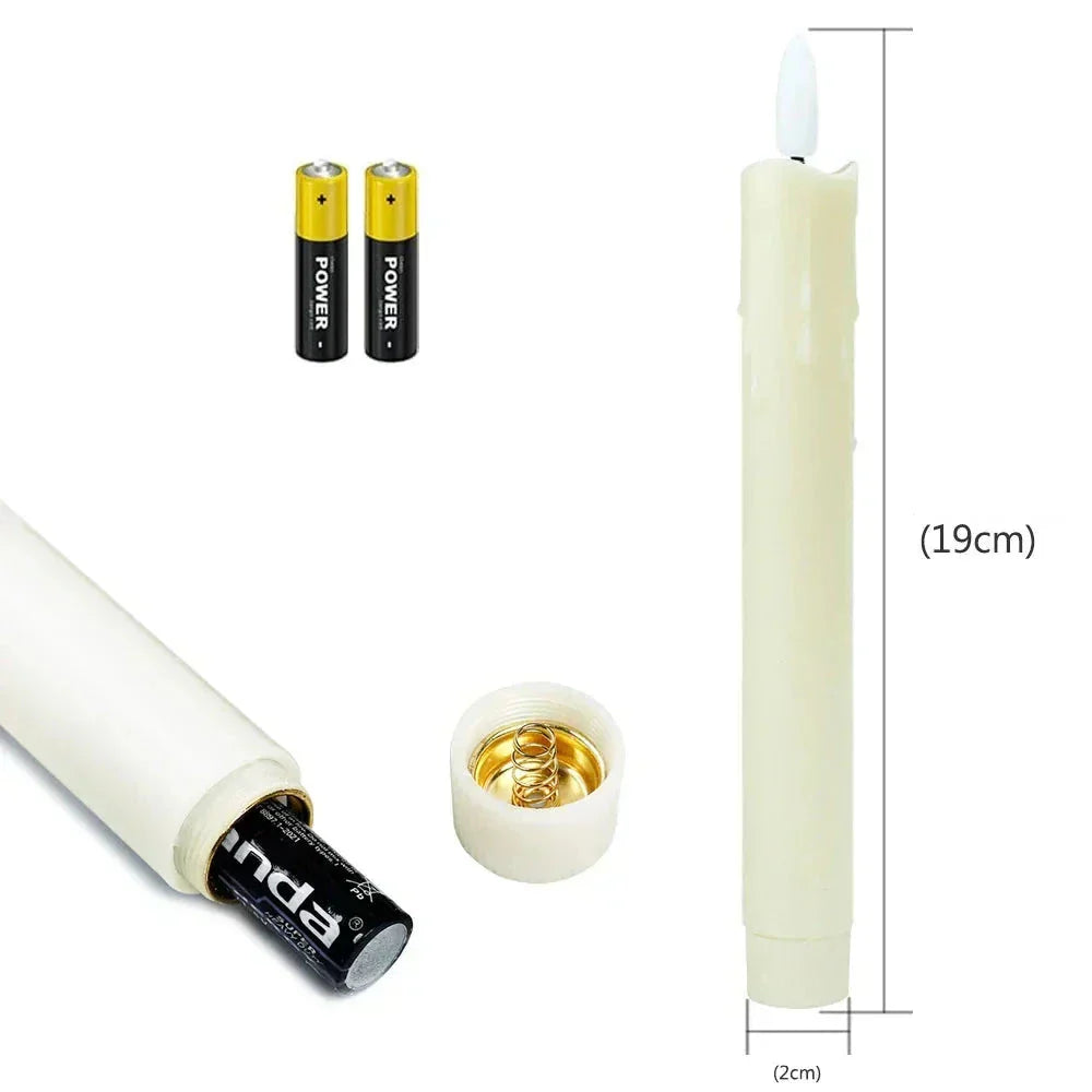 Vivolux | Taperflame – Flammenlose 3D-LED-Kerzen