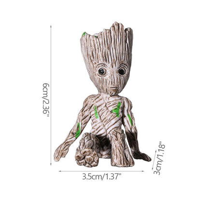 Vivolux | Cartoon Groot Miniaturfigur: Verspielte Bürodekoration