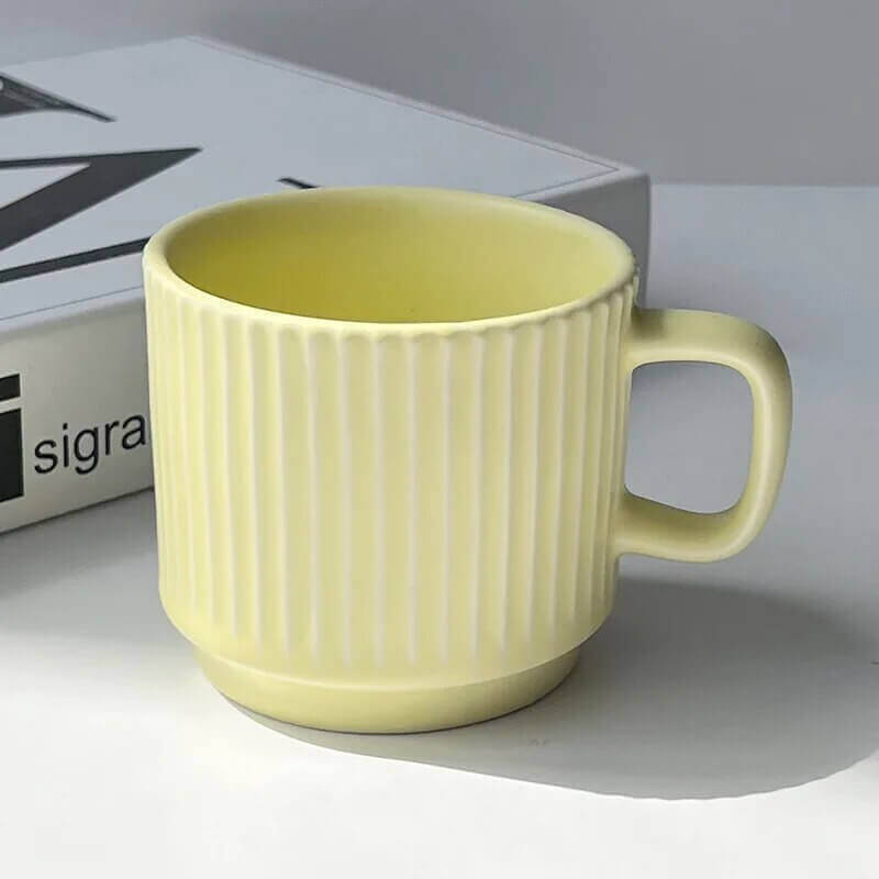 Vivolux | Große Retro Keramiktasse