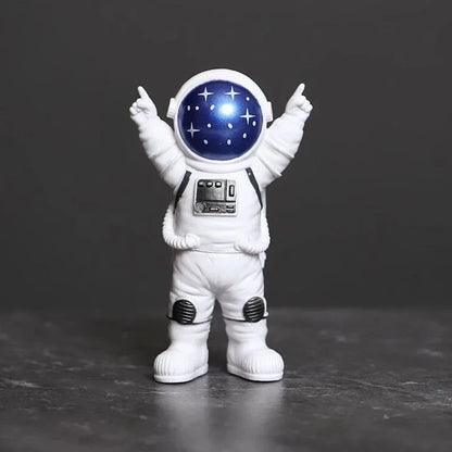 Vivolux | Harz-Astronaut-Figur Statue Raumfahrer Skulptur Pädagogisches Spielzeug Schreibtisch-Dekoration Astronaut-Modell Für Kinder Geschenk