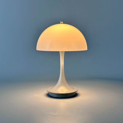 Vivolux | Pilz 3-Farben-Dimmbares Aufladbares LED-Tischlampen