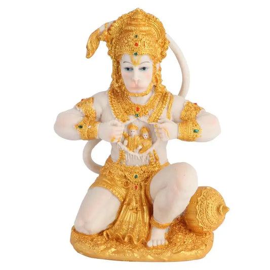 Vivolux | 1 Stück Hanuman Buddha Affengott Figurine Südostasiatischer Stil Heimskulptur Lord Hanuman Statue Buddha Figur Ornament