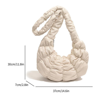Vivolux | Puff Croissant Schultertasche