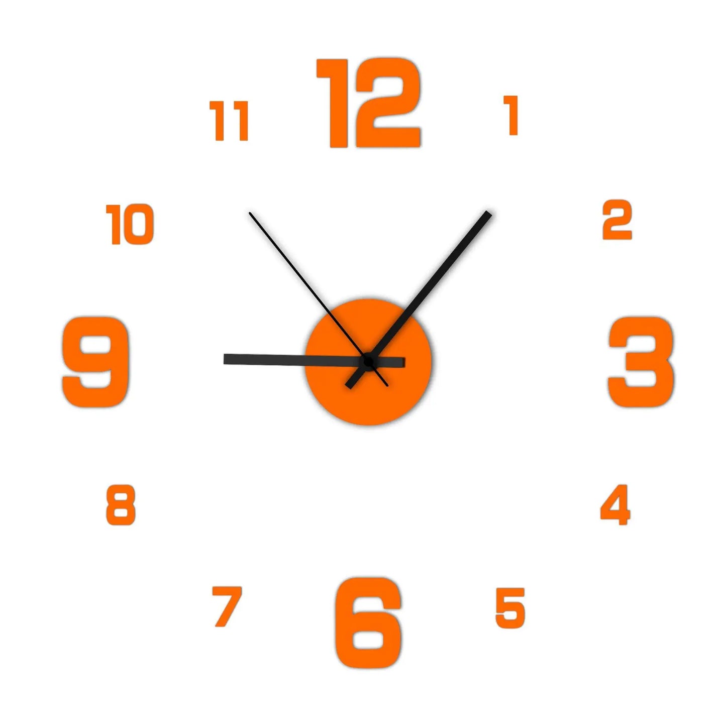 Vivolux | Kreative rahmenlose Wanduhr