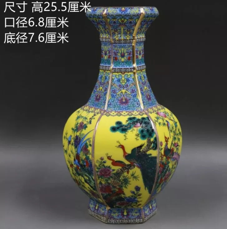 Vivolux | Antiker königlicher chinesischer Porzellanvasen