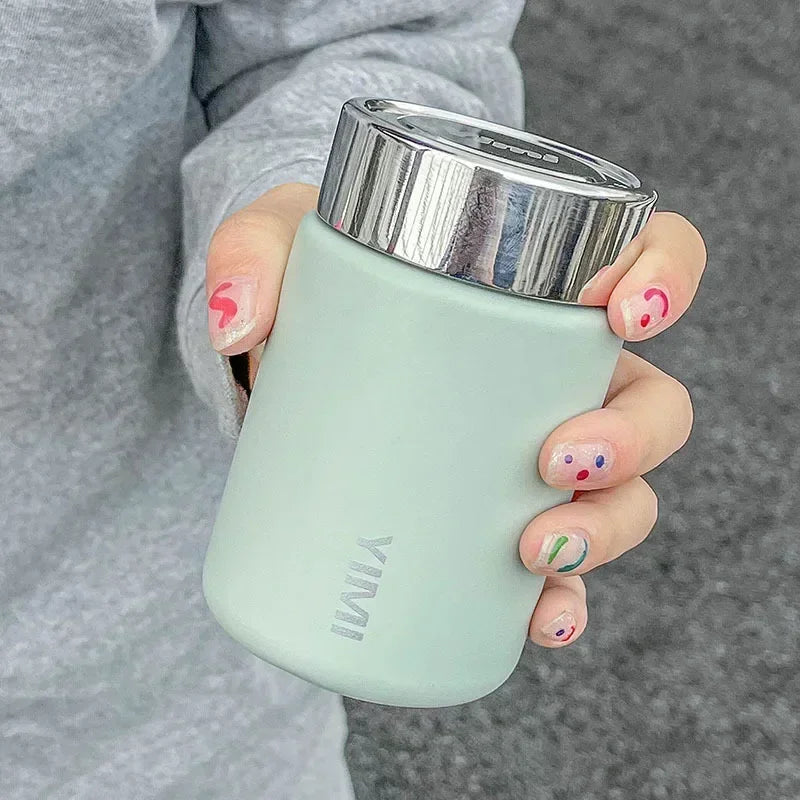 Vivolux | 230ml Mini 316 Edelstahl Tragbare Thermoskanne - Taschen-Vakuumflasche