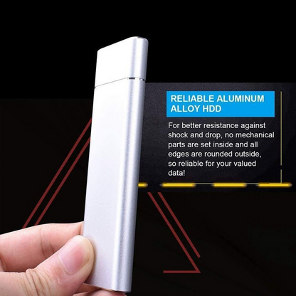 Schnelle externe Festplatte