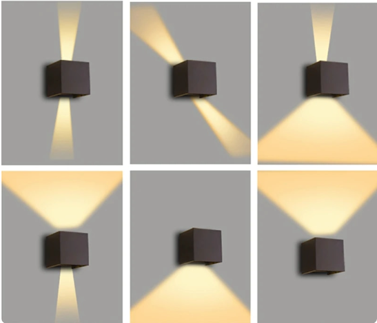 Vivolux | LED Cube Wandlampen | 1+1 Gratis