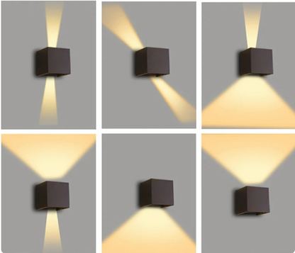 Vivolux | LED Cube Wandlampen | 1+1 Gratis