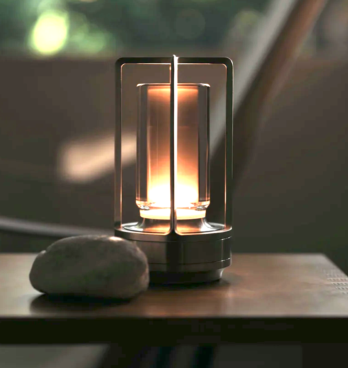 Vivolux | – Tragbare kabellose LED-Laterne mit Ladestation