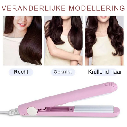Vivolux | Bella™ Mini Lockenstab l Locken Ihre Haare wunderschön in nur 5 Minuten!
