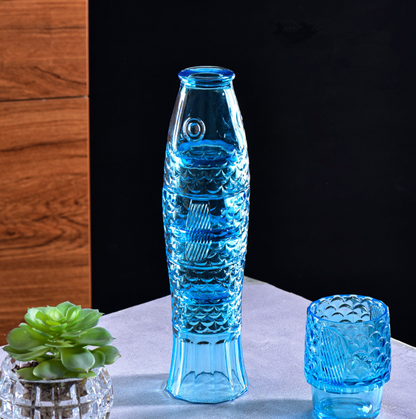 Vivolux | Farbiges Glasbecher-Set in Koi-Fischform - Schlussverkauf