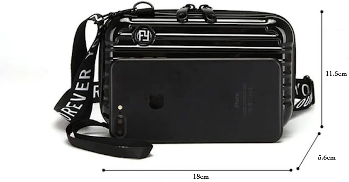 Vivolux | Umhängetasche Hartschale Kompakt Schultertasche