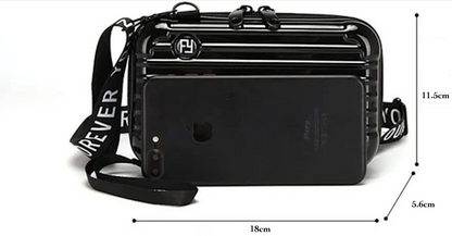 Vivolux | Umhängetasche Hartschale Kompakt Schultertasche