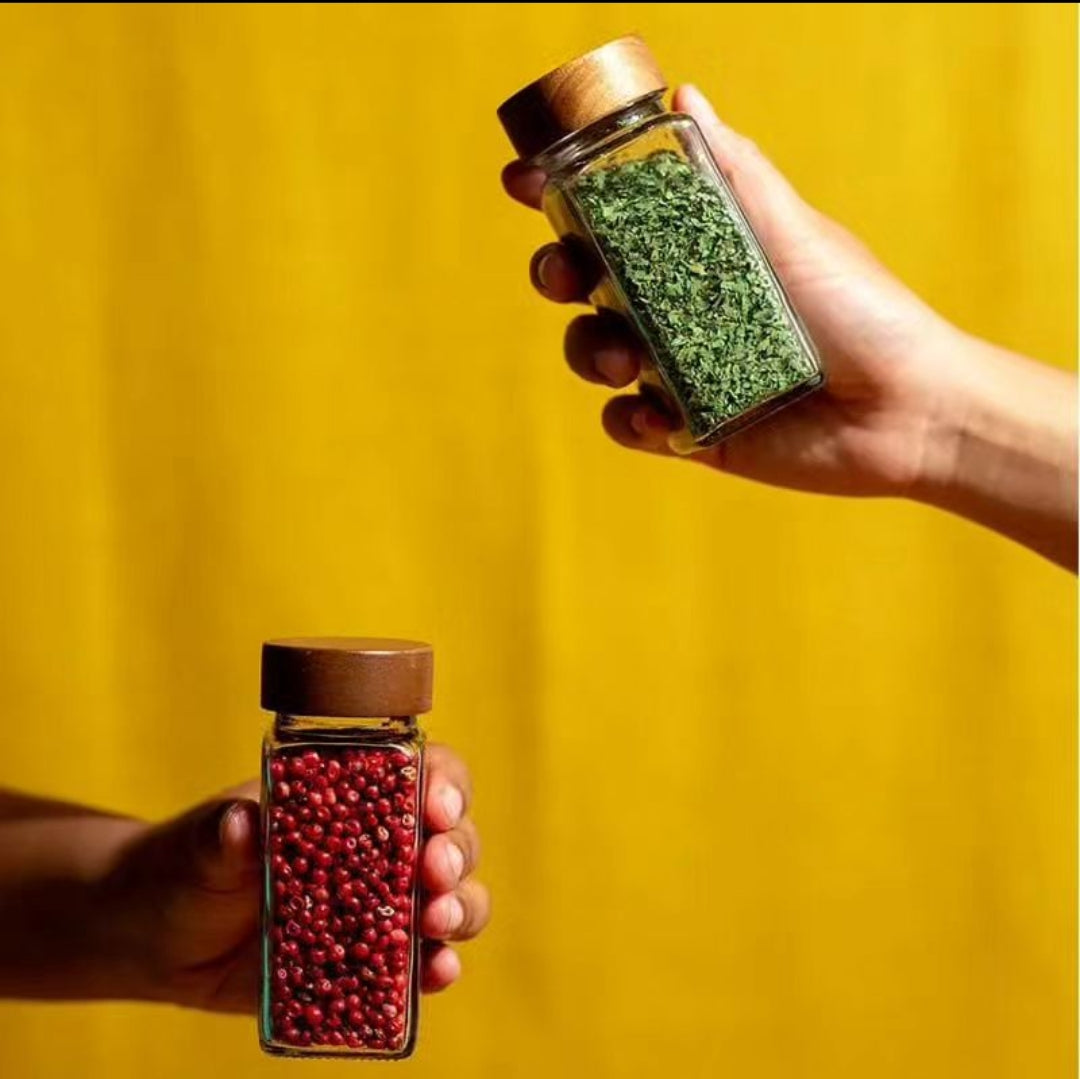 Vivolux | 12 Stück Gewürz Aufbewahrungsgläser