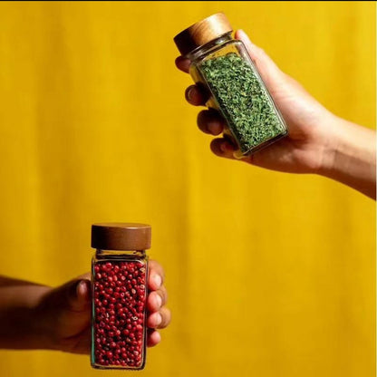 Vivolux | 12 Stück Gewürz Aufbewahrungsgläser