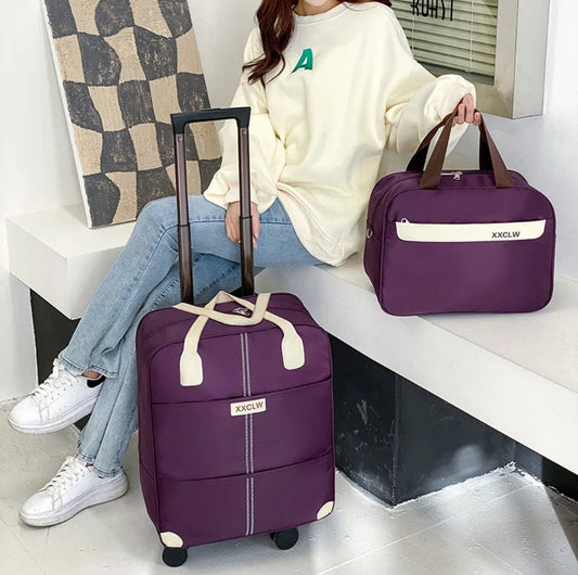 Vivolux | 2 in 1 Reisetaschen Trolley-Taschen Handgepäck Taschen