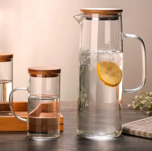 Vivolux | 1.2L hitzebeständiger Glaskrug