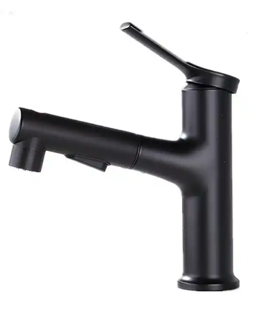 Ausziehbarer Einhand-Badewasserhahn