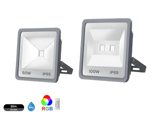 Vivolux | RGB LED Flutlicht mit Fernbedienung