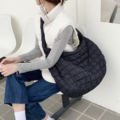 Cross Quilt X-Large Schultertasche