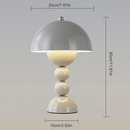 Vivolux | Mushroom Dimmbare LED Tischlampe | USB Wiederaufladbar