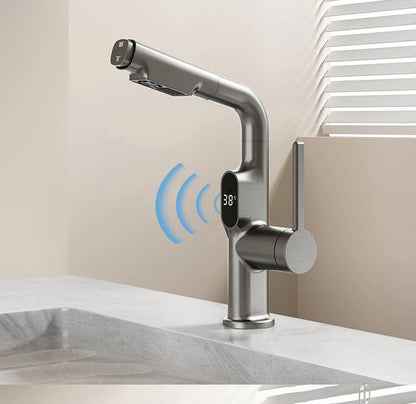 SmartFaucet Pro: Intelligenter Wasserhahn mit Digitalanzeige