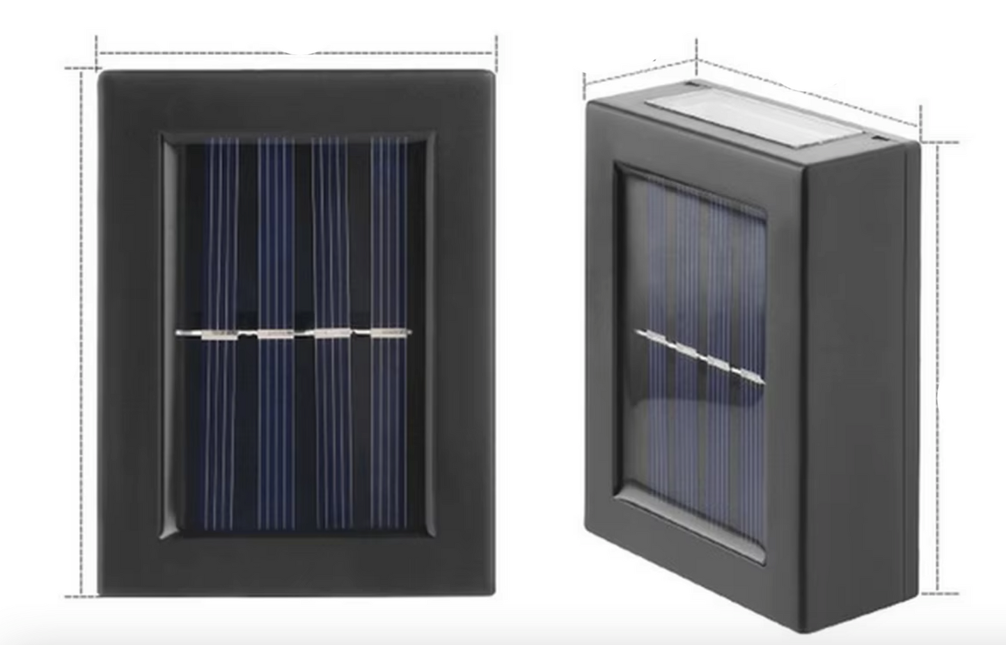 Vivolux | Deluxe Wireless Wandleuchte mit Solarpanel und LED