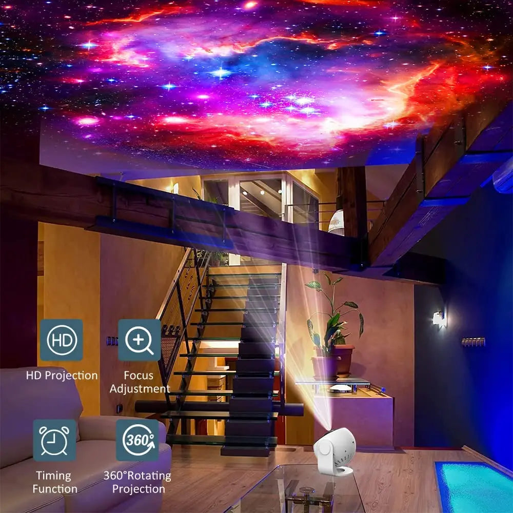 Vivolux | NEUE 13 In 1 Planetarium Galaxy Sternen Himmel Projektor Nachtlicht HD Stern Aurora Projektion Lampe Für Kinder Schlafzimmer Hause party Dekor