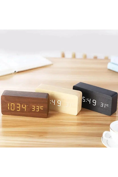 Vivolux | Holz LED Digitaluhr