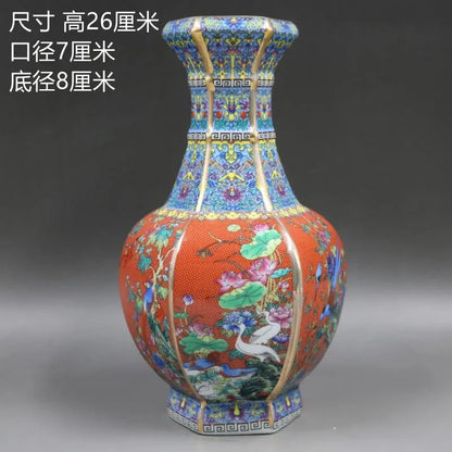 Vivolux | Antiker königlicher chinesischer Porzellanvasen