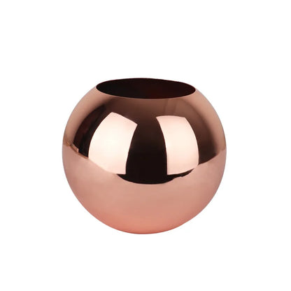 Vivolux | Edelstahlvase im nordischen Stil Desltop-Blumentopf BeFlower Töpfe Gold Schwarz Rose Gold Klassische Wohndekoration